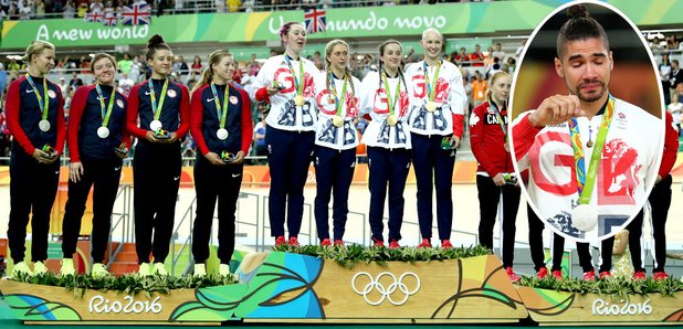 Olympics medal ceremony